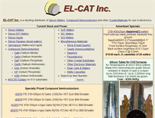 Tablet Screenshot of el-cat.com